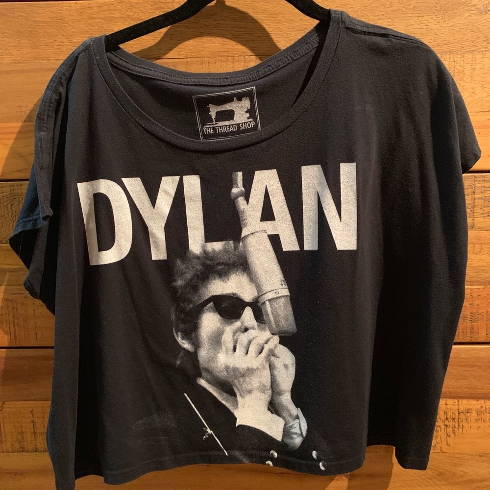 Bob Dylan Crop Top